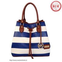 michael kors striped groot blauw bakken Outlet Winkel 8xj9s706